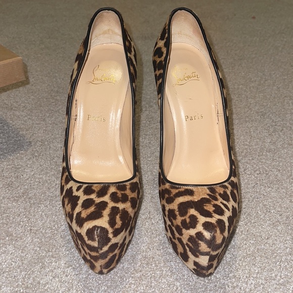 Authentic Daffodile 160 pony leopard Louboutin 39 - Picture 8 of 16